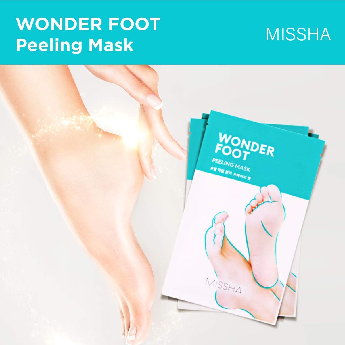 Купить Маска пилинг для ног Missha Wonder Foot Peeling Mask > Доставим